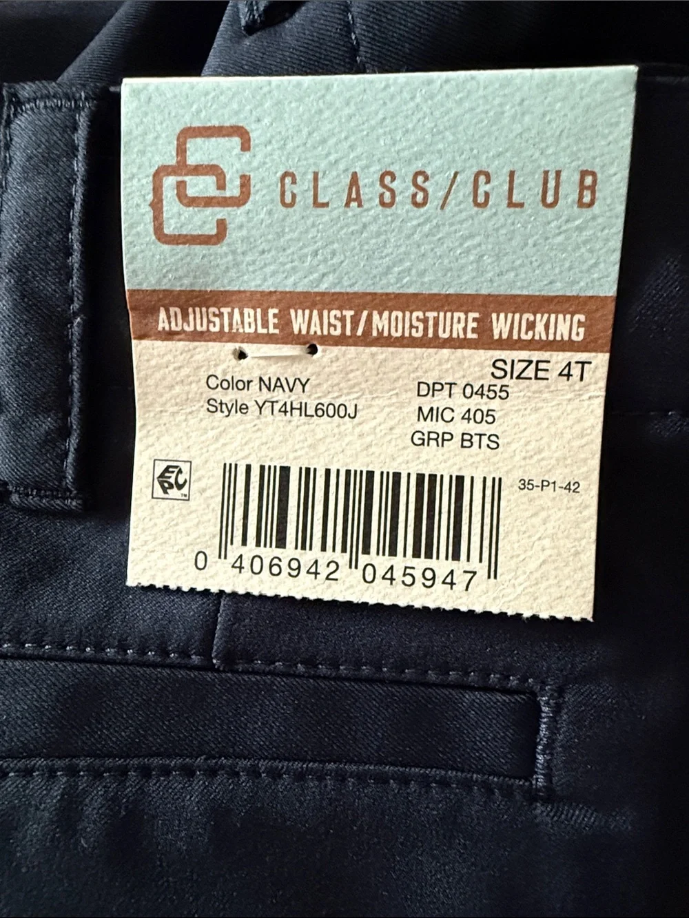 Classic navy Shorts size 4T